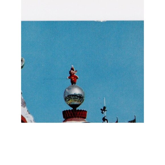 Disneyland Dumbo Ride Postcard D-13 Vintage Fantasyland Donald Duck Disney - Picture 6 of 9